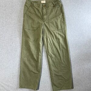 Universal Thread Utility Pants Gorpcore 14/32 Olive Green Excellent Wide Leg